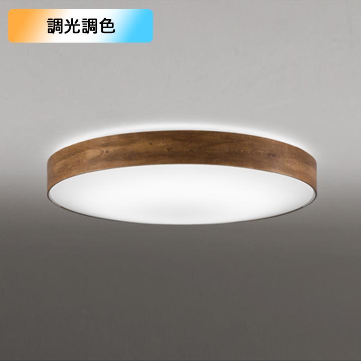 【OL291357BRE】オーデリック シーリングライト 住宅用 非常灯 8畳 LED一体型 電球色-昼光色 調光・調色 コントローラー・停電検知装置別売 ODELIC