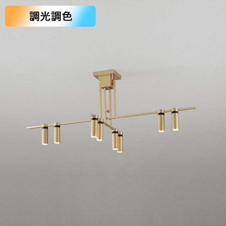 【OC257162BR】オーデリック シャンデリア 12畳 LED一体型 電球色-昼光色 調色・調光器不可 コントローラー別売 ODELIC