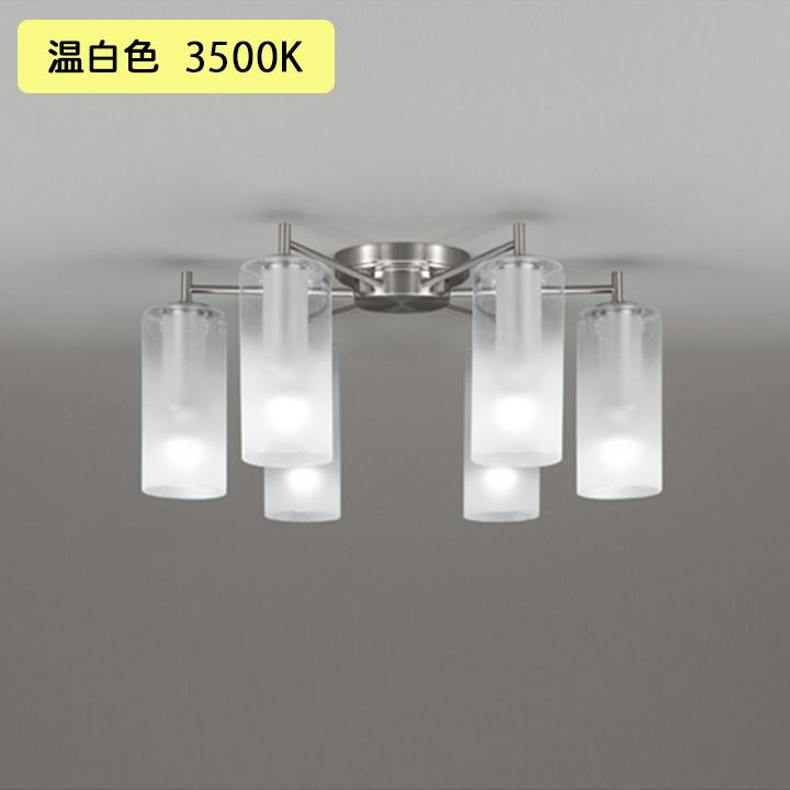 ODELIC - 【OC257113WR】オーデリック シャンデリヤ 6畳 LED 温白いこと ・調光器不可 シーリングライト、天井照明-シャンデリア