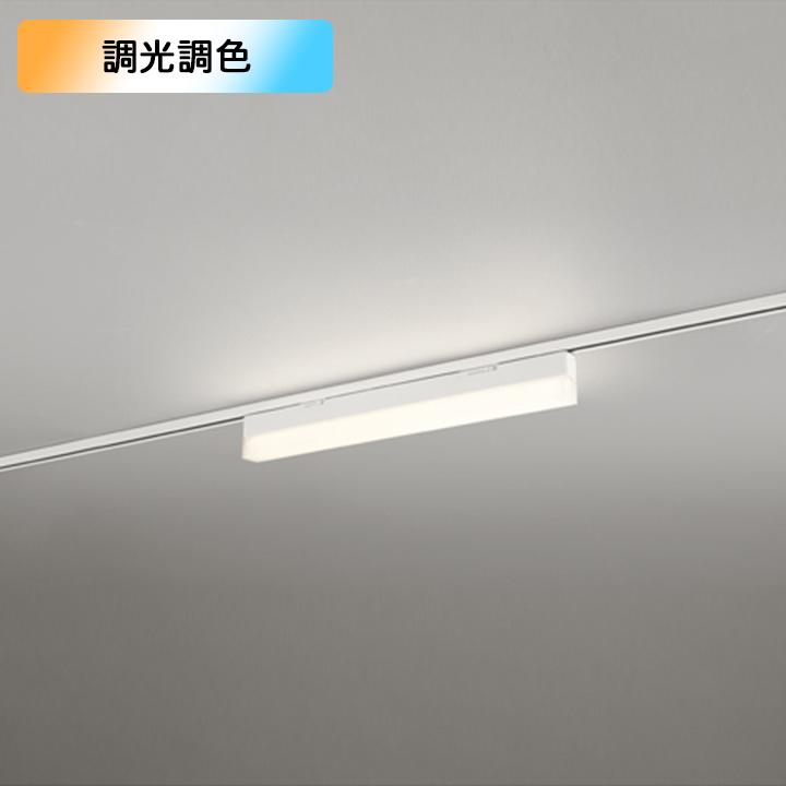 ODELIC - 【OL291569R2M】オーデリック 軍事基地ともし火 600粍 LED社会的単位 白熱電球色-昼光色 調光器不可 制御装置別売 ※線路取り付き(繋ぎ) 照明、電球-ベースライト-シーリングライト、天井照明