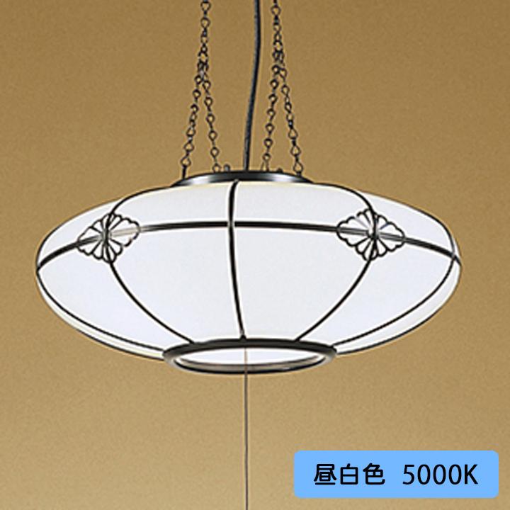T1544美品☆オーデリック　和風ペンダントライト　OP125023　乳白ガラス ODELIC（オーデリック） 【OP125023NR】オーデリック 和風照明