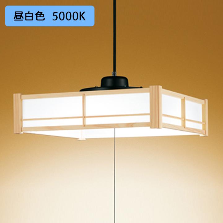 【OP252542NR】オーデリック 和風照明 ペンダントライト LED一体型 6畳 昼白色 段調光 調光器不可 ODELIC