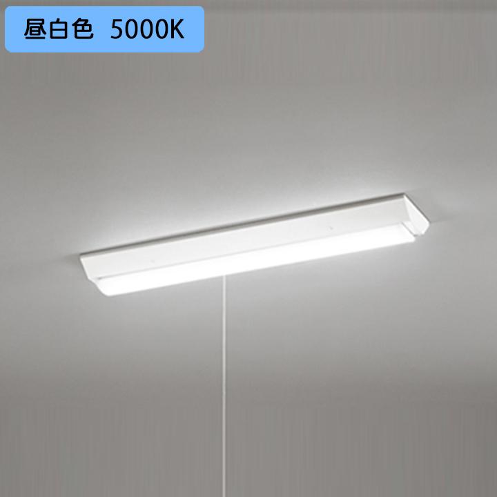 【XL501101R1B】ベースライト LEDユニット 直付 20形 逆富士(幅150:プルスイッチ付 )800lm 昼白色 調光器不可 ODELIC