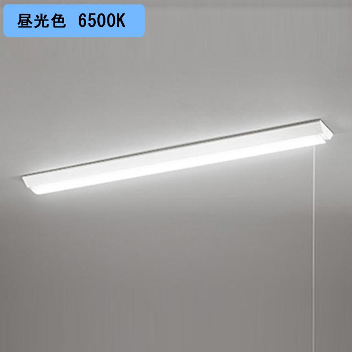 【XL501102R4A】ベースライト LEDユニット 直付 40形 逆富士(幅150:プルスイッチ付 )5200lm 昼光色 調光器不可 ODELIC