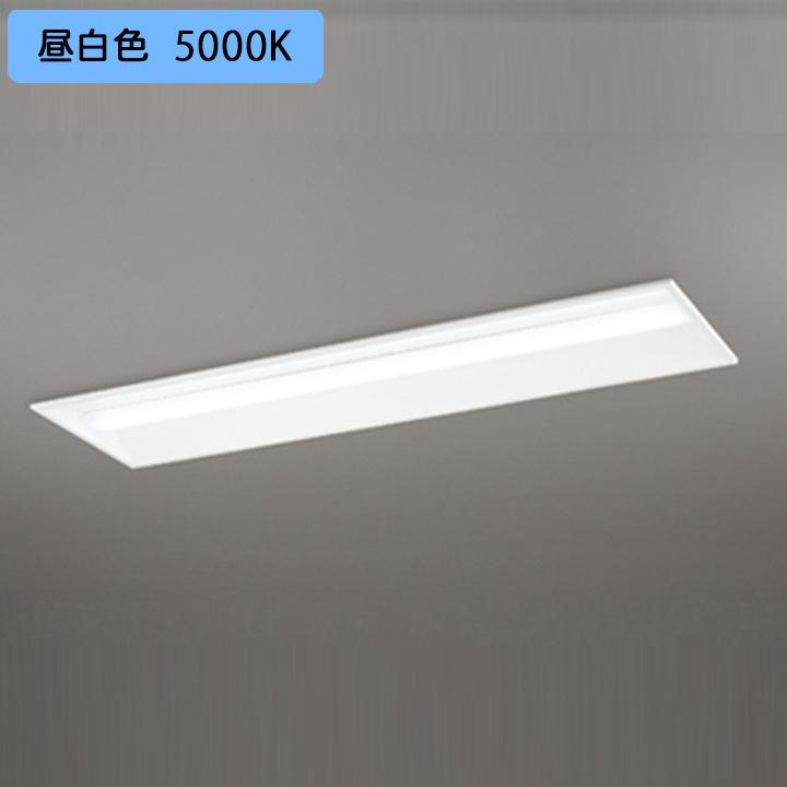 【XD504011R6B】ベースライト LEDユニット 埋込 40形 下面開放(幅300)6900lm 昼白色 連結金具別売 調光器不可 ODELIC