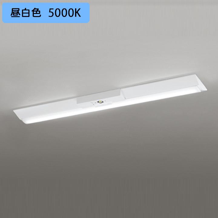 【XR506005R1B】ベースライト LEDユニット 非常用 通路誘導灯 直付 40形 逆富士(幅230)2000lm 昼白色 リモコン別売 調光器不可 ODELIC