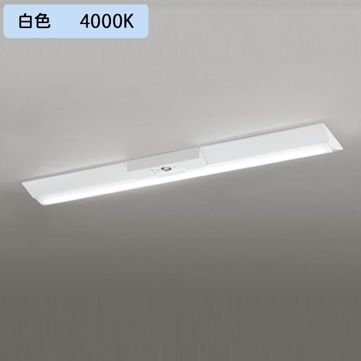 【XR506005R1C】ベースライト LEDユニット 非常用 通路誘導灯 直付 40形 逆富士(幅230)2000lm 白色リモコン別売 調光器不可 ODELIC