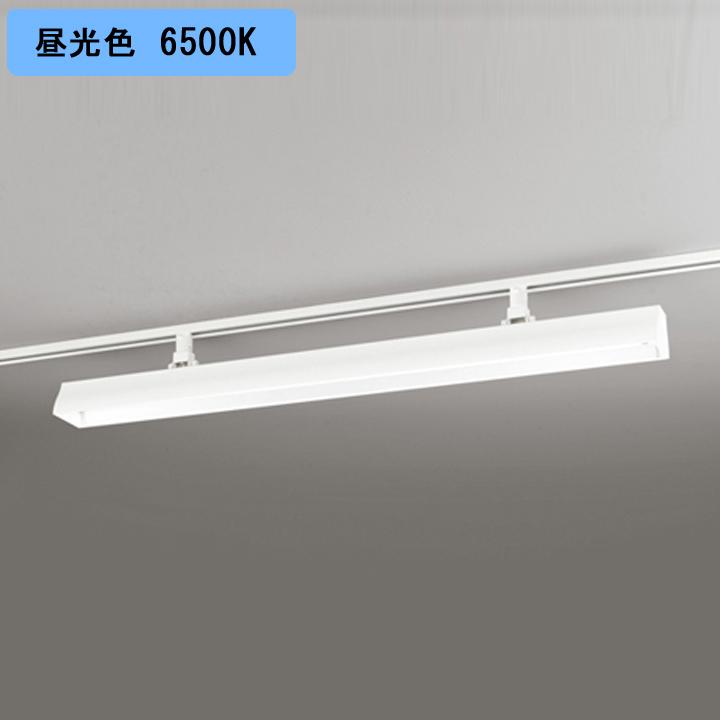 ベースライト レッド・チューブ型 40形 3400lm 昼光色 ルーバー別売 調光器不可 オフホワイト ODELIC