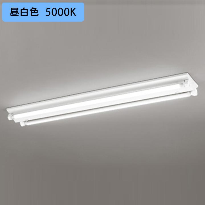 ODELIC - 【XL551147R2B】オーデリック 軍事基地ともし火 片側給電・架線 40形 3400ルーメン 直付 型調光 昼白いこと 調光器不可 (精神的な統合：XL551147#Y×1) + (NO442RB×2)