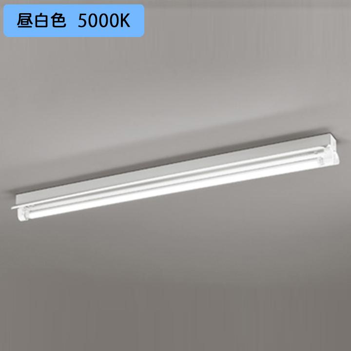 【XL551532R2H】ベースライト 片側給電・配線 40形 3400lm 直付 反射笠付 1灯用 調光 昼白色 コントローラー・チェーン吊具別売 調光器不可 ODELIC