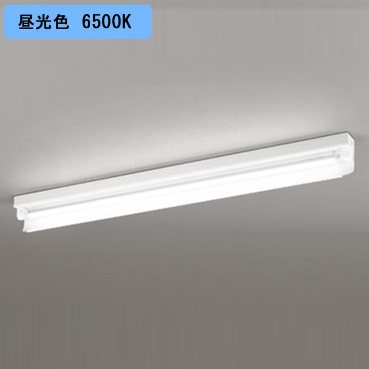 【XL551534R1A】ベースライト 片側給電・配線 40形 2500lm 直付 片反射笠付 1灯用 昼光色 調光器不可 ODELIC