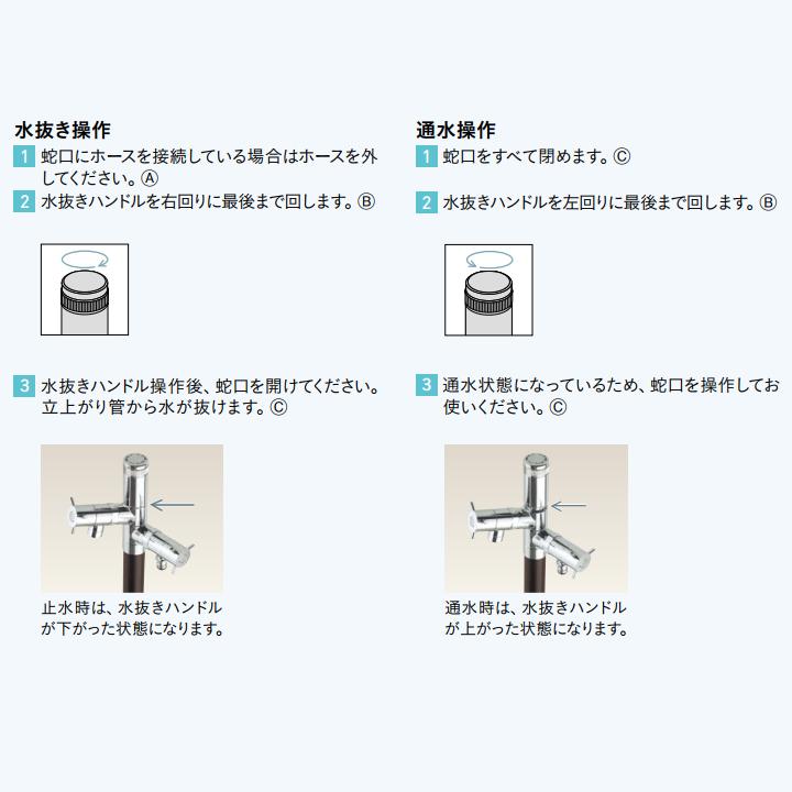 最安値買取 ユニソン ウォーターシリーズ ウォータースタンド 立水栓 エインスタンド PAT.不凍機能なしタイプ 立水栓 2口 左右仕様 L1000 シャンパンゴールド UNISON