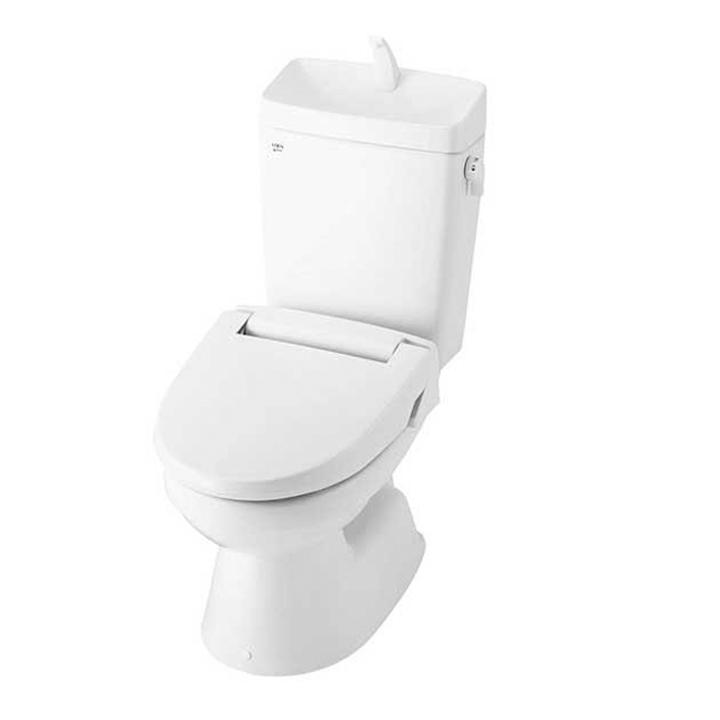【BC-110STU+DT-5800WBL/BW1】リクシル 一般洋風便器(BL認定品) 床排水 (Sトラップ) 寒冷地 ・流動方式 手洗付   LIXIL