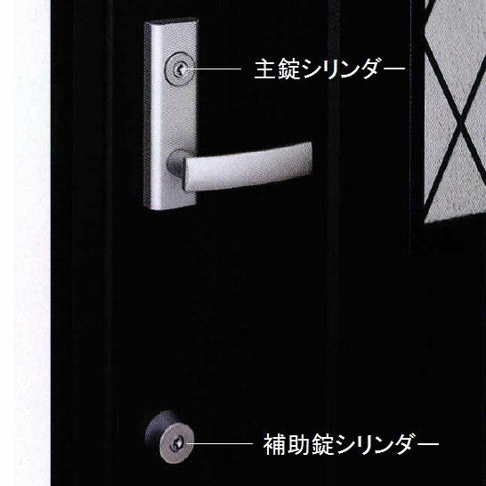 YKK AP 交換用シリンダー - 金物、部品