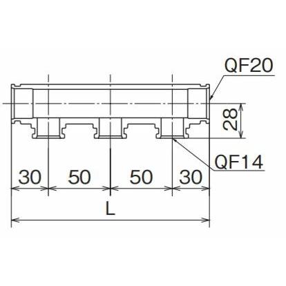 オンダ　QH4型 クイックヘッダー QF20×QF14　【品番：QH4-2007-S】｜jyusetsupro｜03