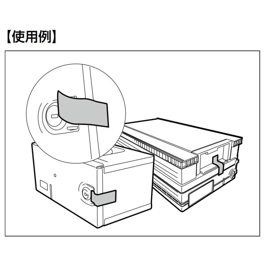 【メール便対応】スガツネ工業　封印具 KE型 特殊封印タイプ　レッド　【品番：KE-20NA】｜jyusetsupro｜02