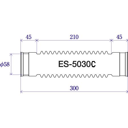 エムツーエム　e-Joint（イージョイント）　洗濯機防水パン接続用（透明タイプ）　【品番：ES-5030C】●｜jyusetsupro｜03