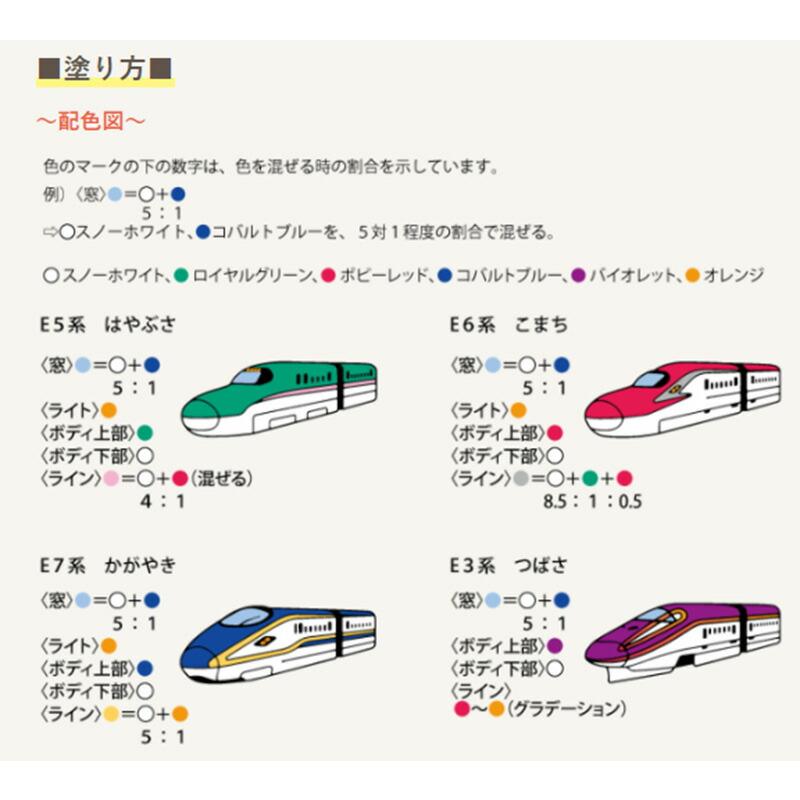 ヤマト　グラスデコ オーナメントセット　新幹線　【品番：GDS6-S1】｜jyusetsupro｜06