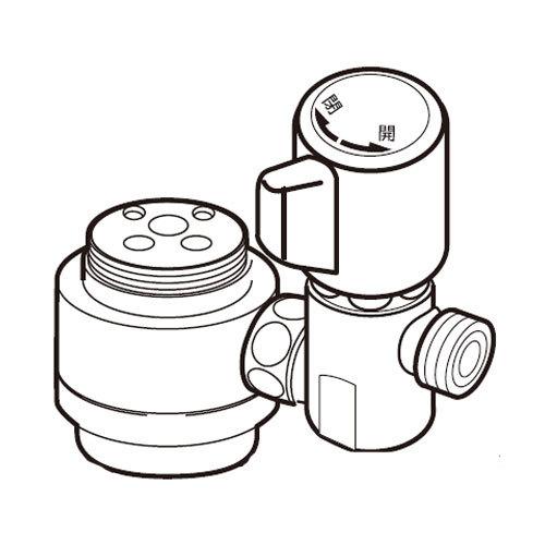 ナニワ製作所 シングル分岐 【品番：NSP-SMVC8】○ : 23000029 : 住設 