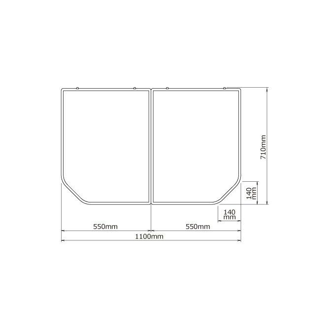 ノーリツ ふろふた（FA-SFA1180-WH/SB）