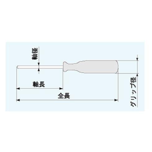 【メール便対応】エンジニア　スタンダードドライバー -2.6×0.35 129mm　【品番：DS-13】｜jyusetsupro｜02