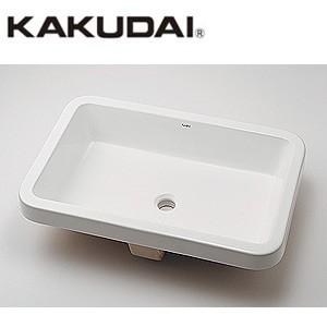 カクダイ 角型洗面器単品 リュウジュ 493-169