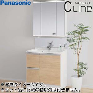 パナソニック GC-755N ○洗面化粧台セット シーライン[スタンダード