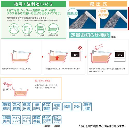 CHOFU CHOFU KIB-3867SG 石油給湯器[本体のみ][給湯+追いだき][手動