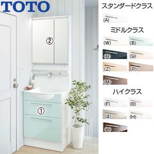 TOTO LDSFM060BCGDN1-set1 洗面化粧台セット オクターブスリム[間口