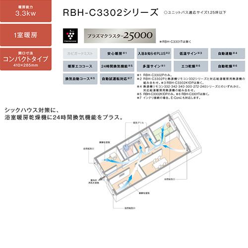 安値‼️リンナイ 温水式浴室暖房乾燥機 RBH-C3301K1DP保証書 温水式浴室暖房乾燥機 － リンナイ