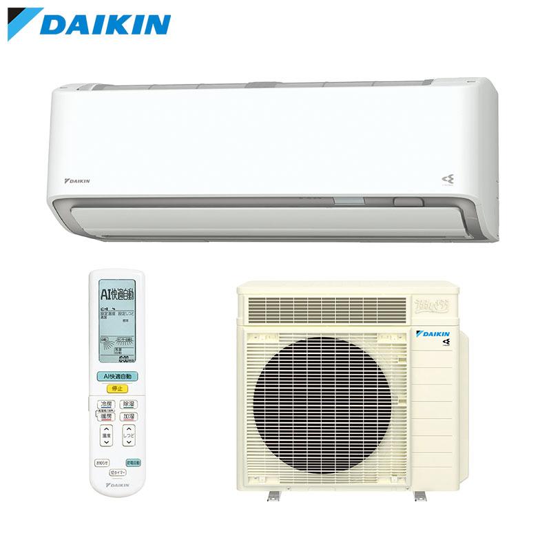 DAIKIN ルームエアコン ATR36SSE3-W 本体 うるるとさらら ダイキン F636ATRP-W+R636ARP ルームエアコン[RX