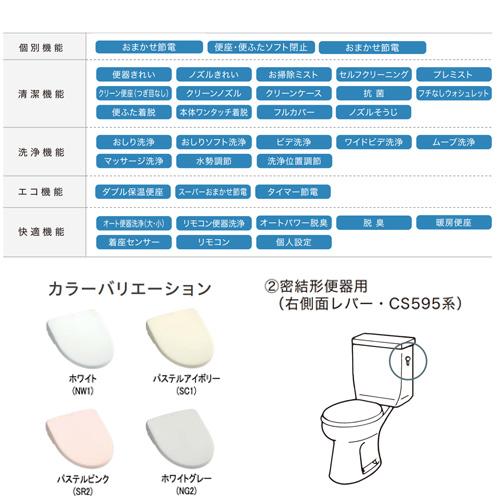 ウォシュレット（TOTO） TOTO TCF4714AM 洗浄便座