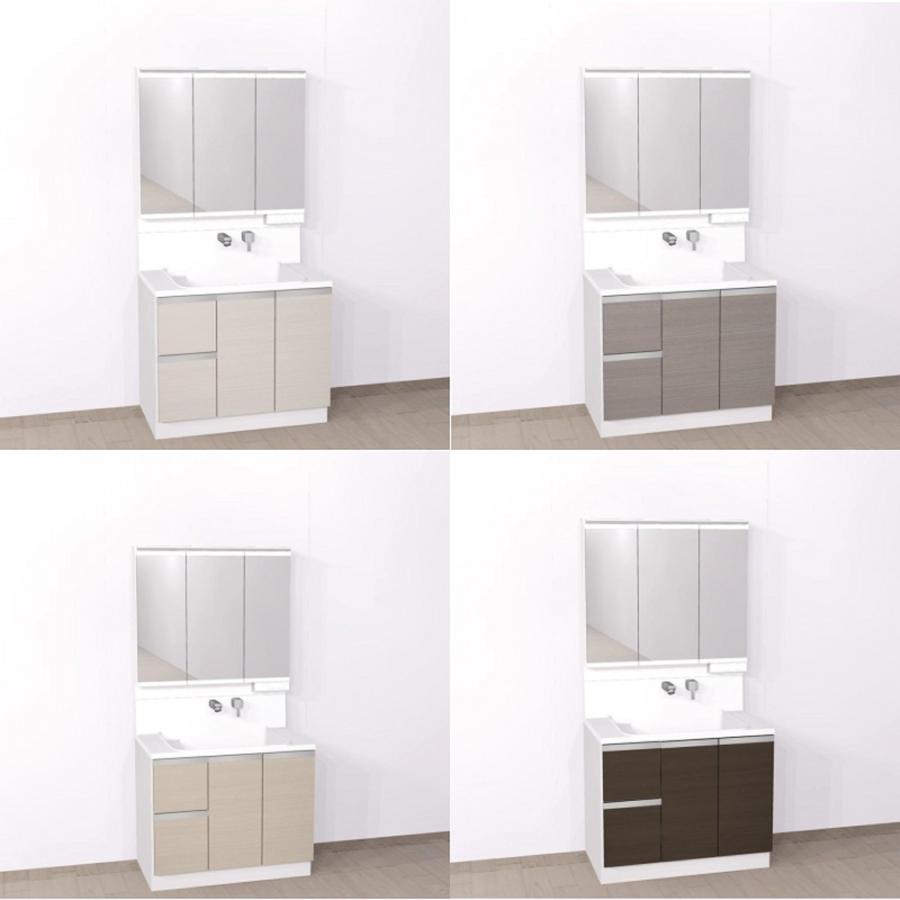 洗面台 洗面化粧台 おしゃれ 900 三面鏡 ハウステック ココッシュ 収納 片引出し ミラー スリムled三面鏡 沖縄 北海道 離島はご注文不可 Cckata900 アクアグロー 通販 Yahoo ショッピング