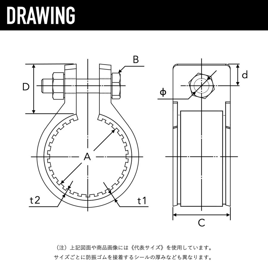 興栄化成 防振樹脂パイプクランプ 30mm 2色展開 軽量 突っ張り棒 興栄化成 防振樹脂パイプクランプ 30mm 2色展開 軽量 突っ張り棒