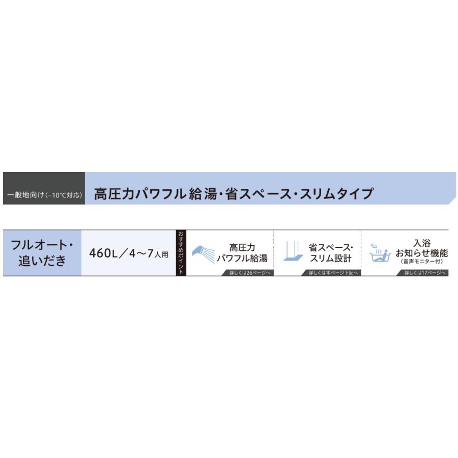 高圧パワフル 省スペース スリムタイプ CHP-ES46AZ1 コロナ エコキュート 460L （インターホンリモコンセットRBP-GAD1＋脚部カバーCTU-FC28別売）_2