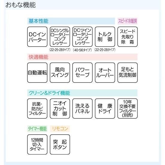 CORONA（コロナ） 即納 2025年モデル CSH-B22CR 冷暖房エアコン 6畳用
