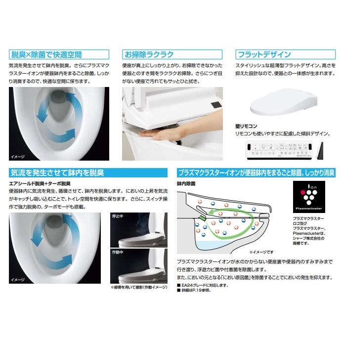 LIXIL リクシル NEWパッソEA24グレード 密結式便器用 CW-EA24QA