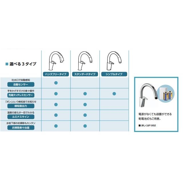 LIXIL（リクシル） 【SF-NAH451SY】LIXIL キッチン用 タッチレス水栓