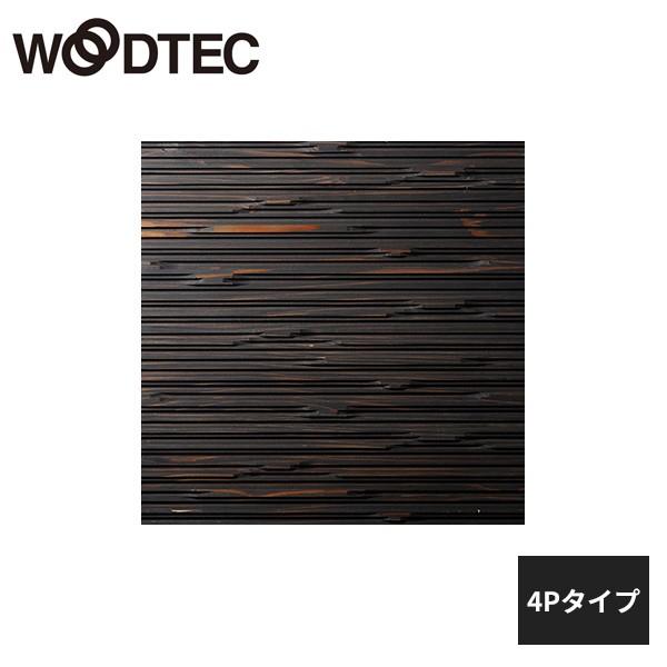 朝日ウッドテック the wall クールジャパン Qタイプ ストレート・デコラ 杉 ブラック 4Pタイプ 1枚 IFKD4P9936 WOODTEC 受注生産品