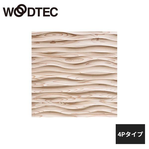 朝日ウッドテック the wall クールジャパン Qタイプ ソフト・ウェーブ 杉 ホワイト 4Pタイプ IFKW4P9136 WOODTEC 受注生産品