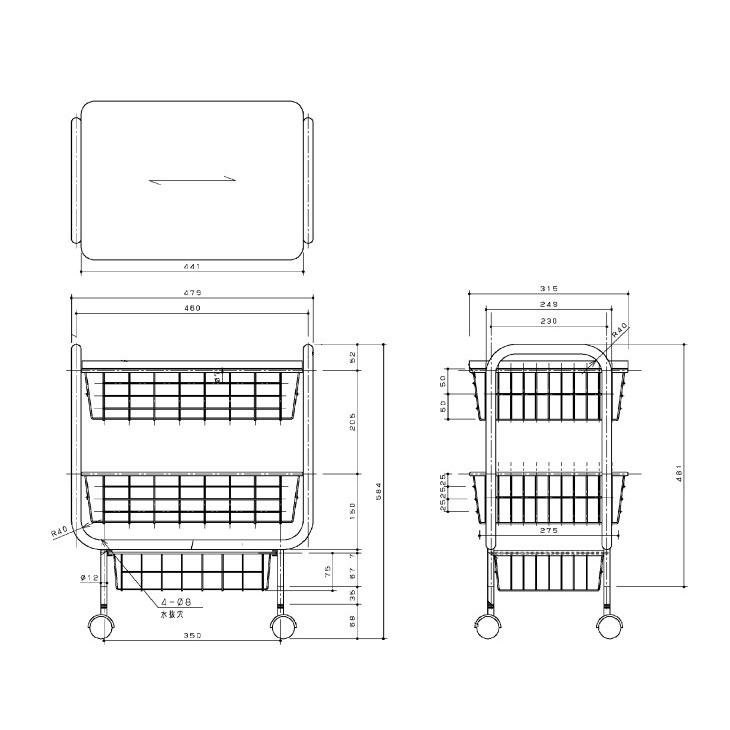 パナソニック アミカゴワゴン JUG58KW1B Panasonic｜jyuukenhonpo｜02