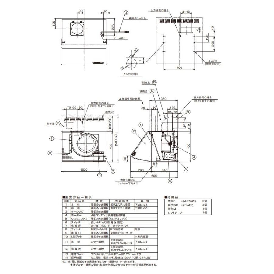 Panasonic パナソニック レンジフード 壁付けタイプ ブーツ型 Panasonic パナソニック レンジフード 壁付けタイプ ブーツ型