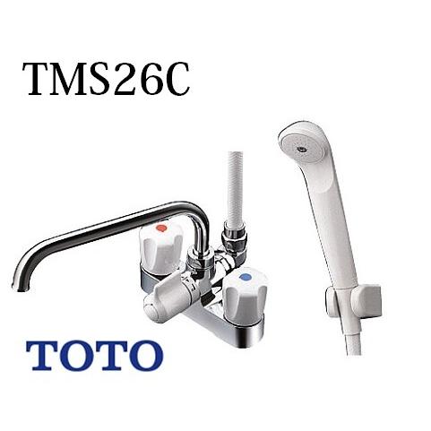 新品入荷 TOTO TMS26C 2ハンドルシャワー金具 diyfishblogs.com