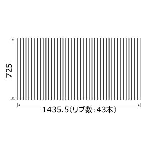 パナソニック RL91067C 風呂フタ(長辺1435.5ミリ×短辺725ミリ:巻きフタ:長方形:切り欠きなし) 爆買