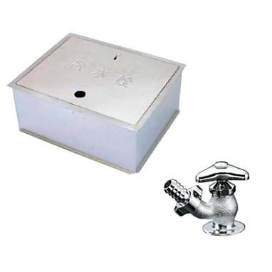 chemical様特別ページ ミヤコ ステンレス散水栓ボックス 床用 SB24-10X