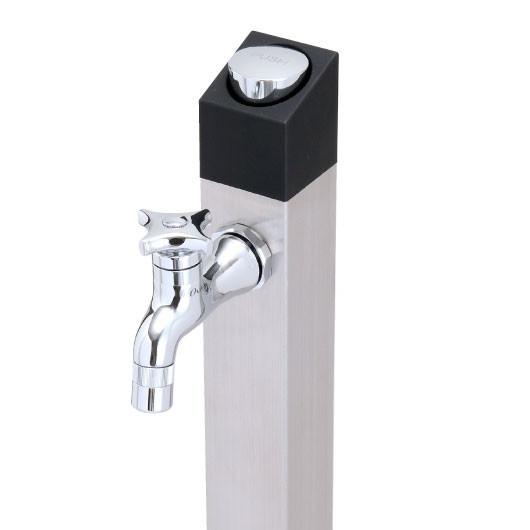 竹村製作所 不凍水栓柱 ワンプッシュ不凍栓 D-AU （ステンレス製） D