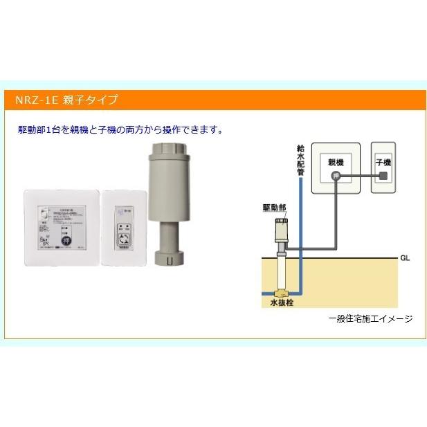 竹村製作所 電動式水抜栓開閉装置 らいらっく NRZ-1・TRZ-1 1 1台用