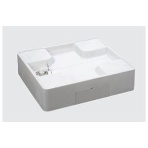 ≪シナネン USB-7464SNW≫ メーカー直送 洗濯機パン 床上配管タイプ 740×640（横引きトラップ付）【同梱不可】【SHO】 爆買