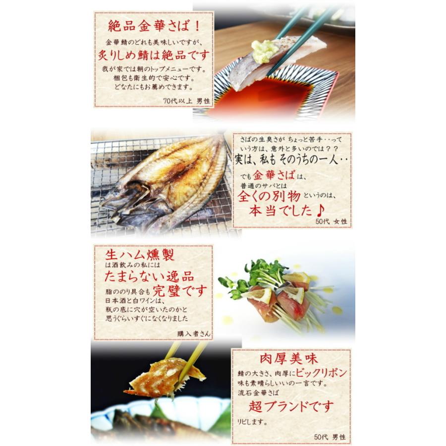 金華さば選べる二品お試しセット 至極の3種からお好み2点をチョイス