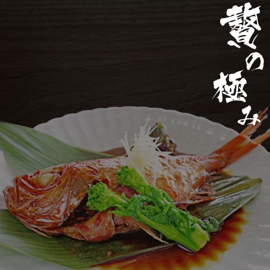 ギフト 宮城県産 金目鯛の煮付け 五尾セット キンメダイ 姿煮 惣菜 煮魚 お食い初め 贈答用 海鮮 グルメ 食べ物 おつまみ お取り寄せ お中元 敬老の日｜jyuumonjiya｜08